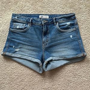 Zara jean shorts